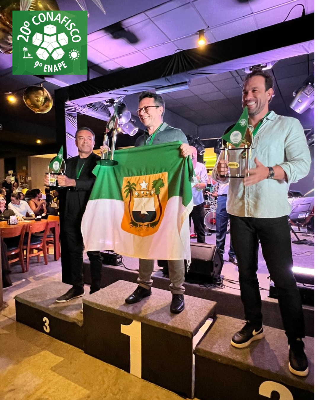 Imagem da notícia SINDIFERN se destaca no 10º Torneio Desportivo e marca presença na Noite de Talentos do 20º CONAFISCO | 9º ENAPE