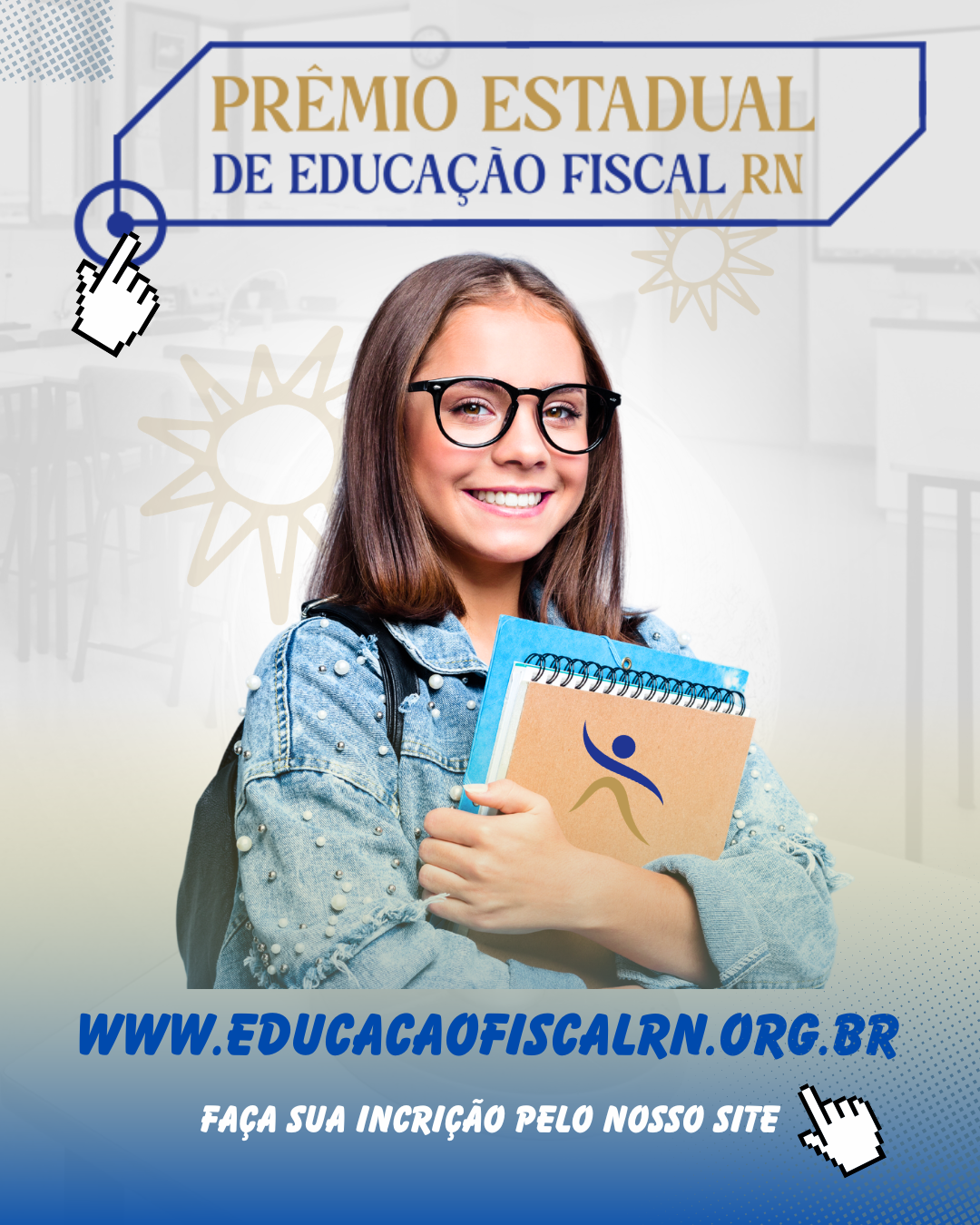 Imagem da notícia Contagem regressiva: resta apenas um mês para garantir a participação no Prêmio Estadual de Educação Fiscal RN!