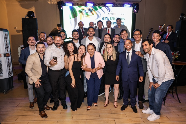 Imagem da notícia Recepção Turma 2026 Fisco RN