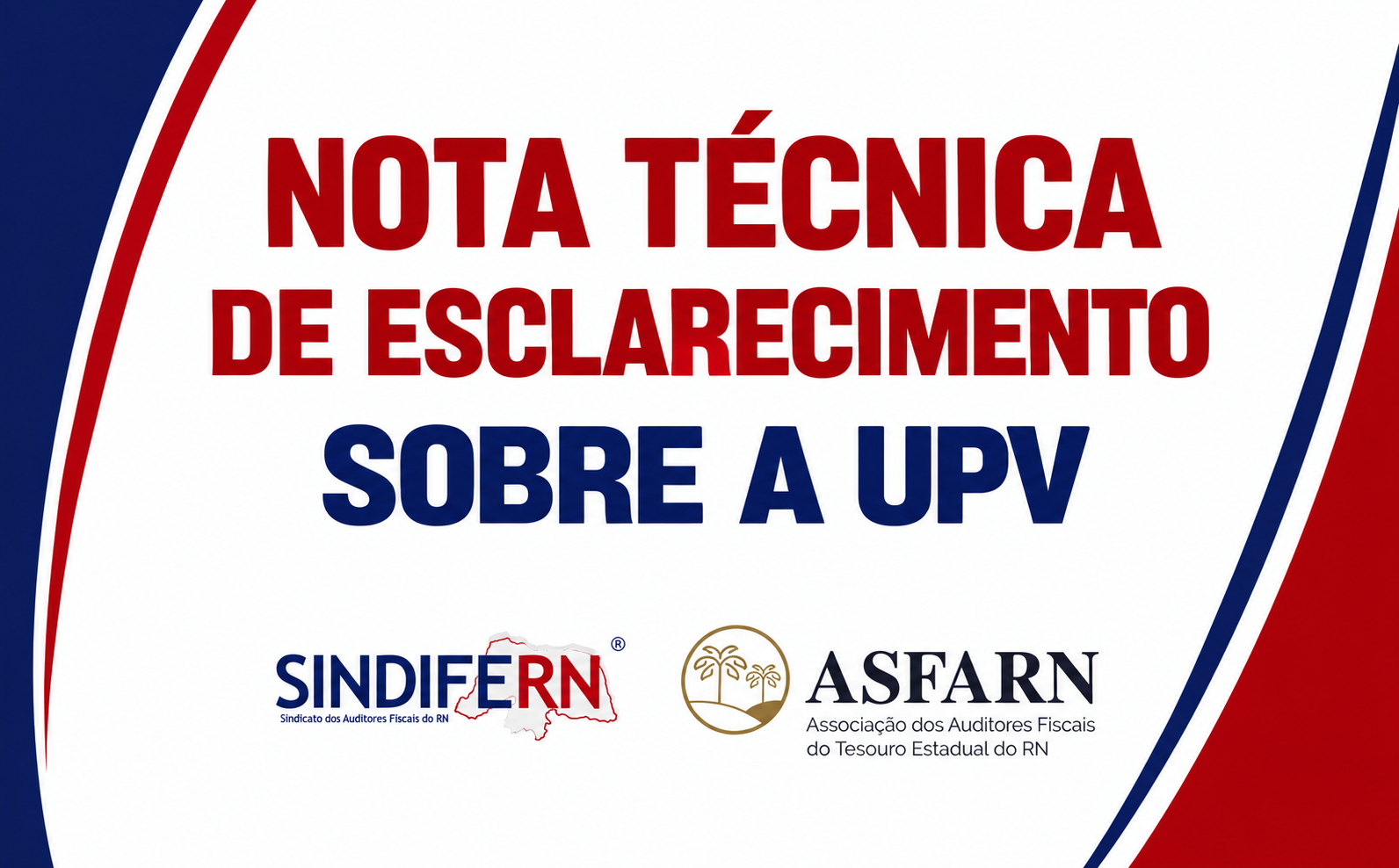 NOTA TÉCNICA DE ESCLARECIMENTO SOBRE A UPV