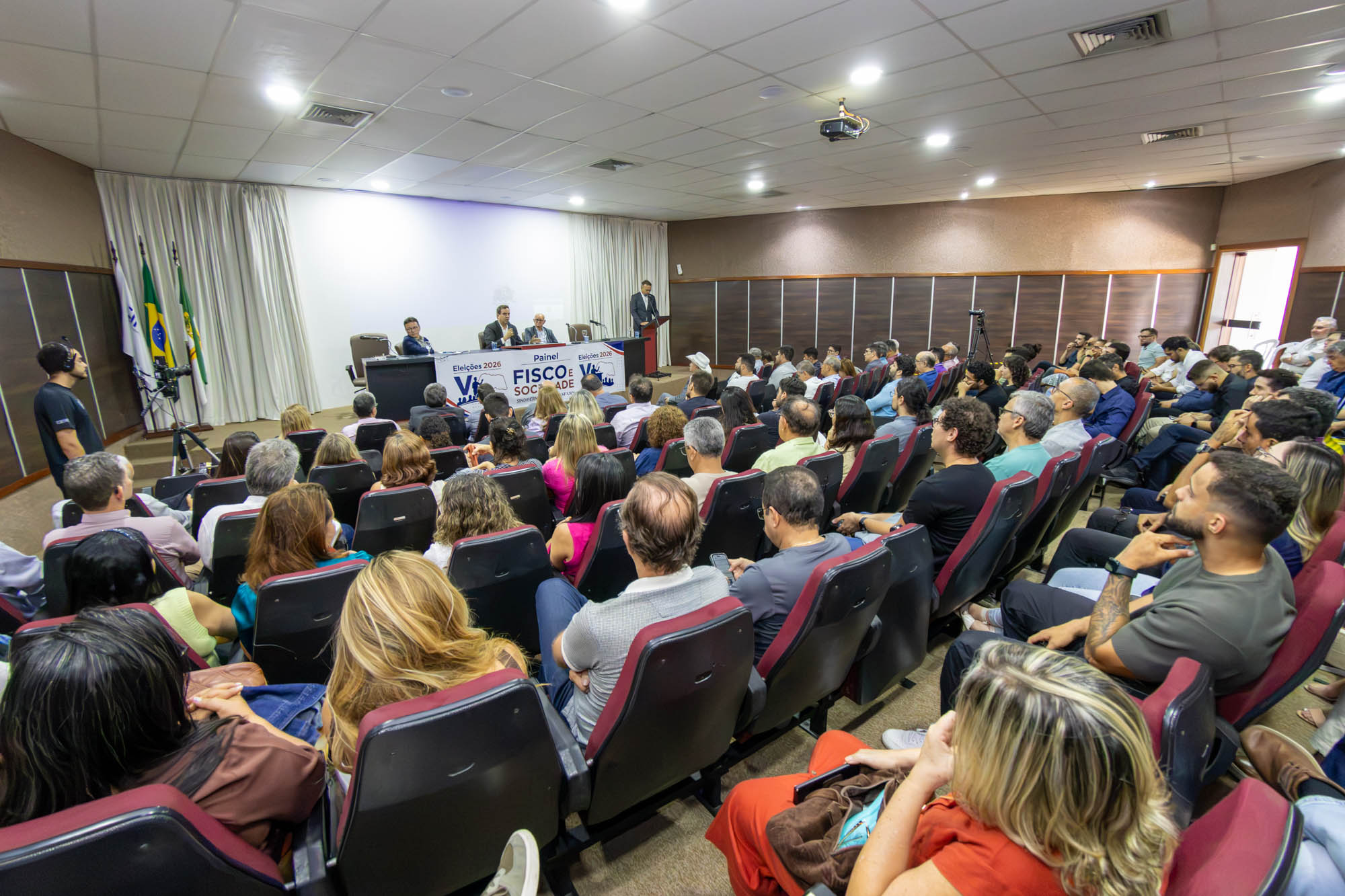 Sabatina reúne candidatos ao Governo do RN e reafirma a representatividade da categoria Fisco