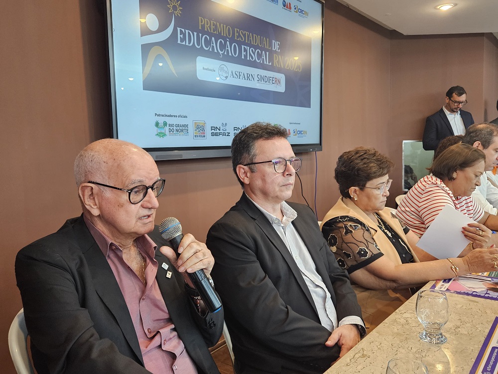 Foto do álbum LANÇAMENTO DO PRÊMIO ESTADUAL DE EDUCAÇÃO FISCAL RN 2025