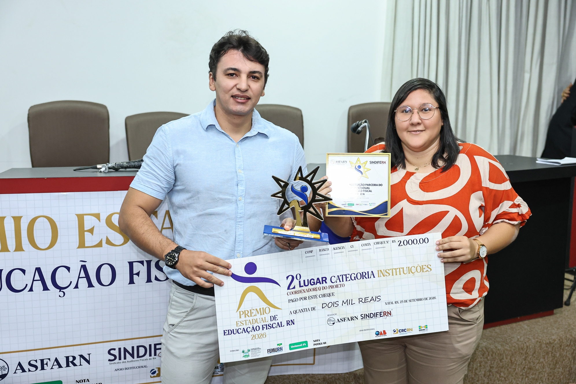 Foto do álbum PREMIAÇÃO DOS GANHADORES DO PEEF RN 2026
