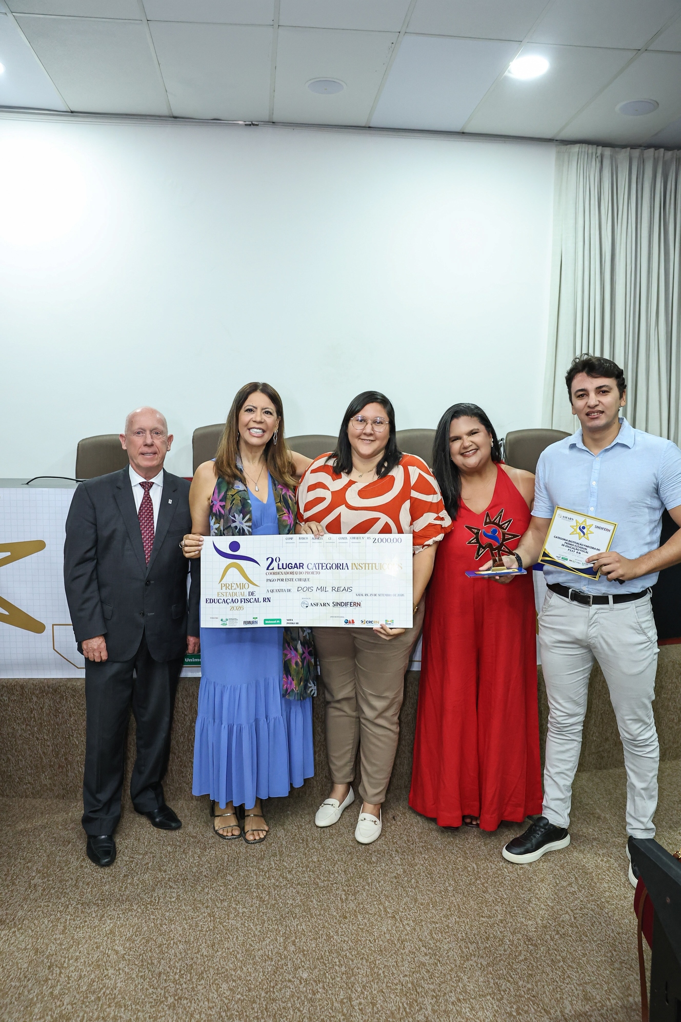 Foto do álbum PREMIAÇÃO DOS GANHADORES DO PEEF RN 2026