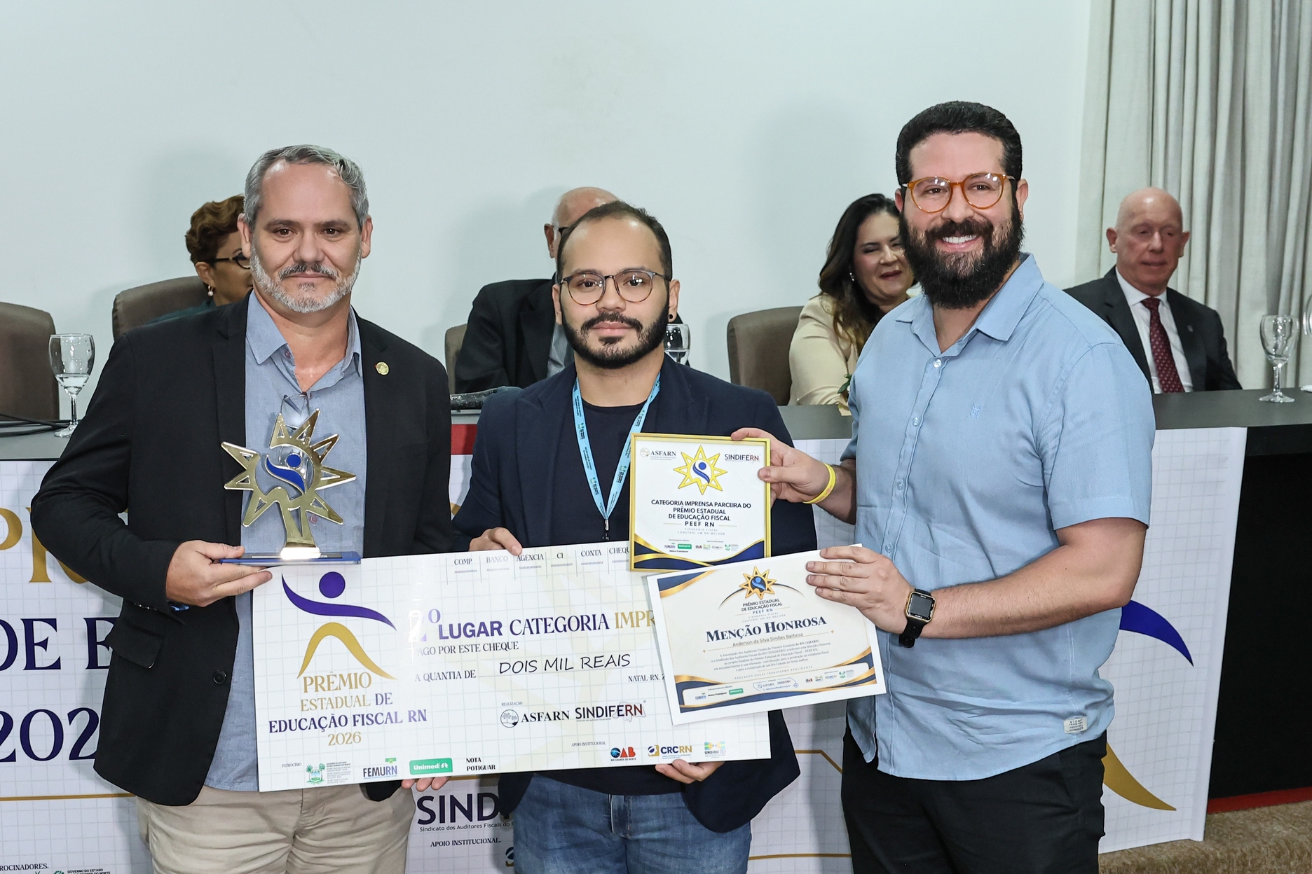 Foto do álbum PREMIAÇÃO DOS GANHADORES DO PEEF RN 2026