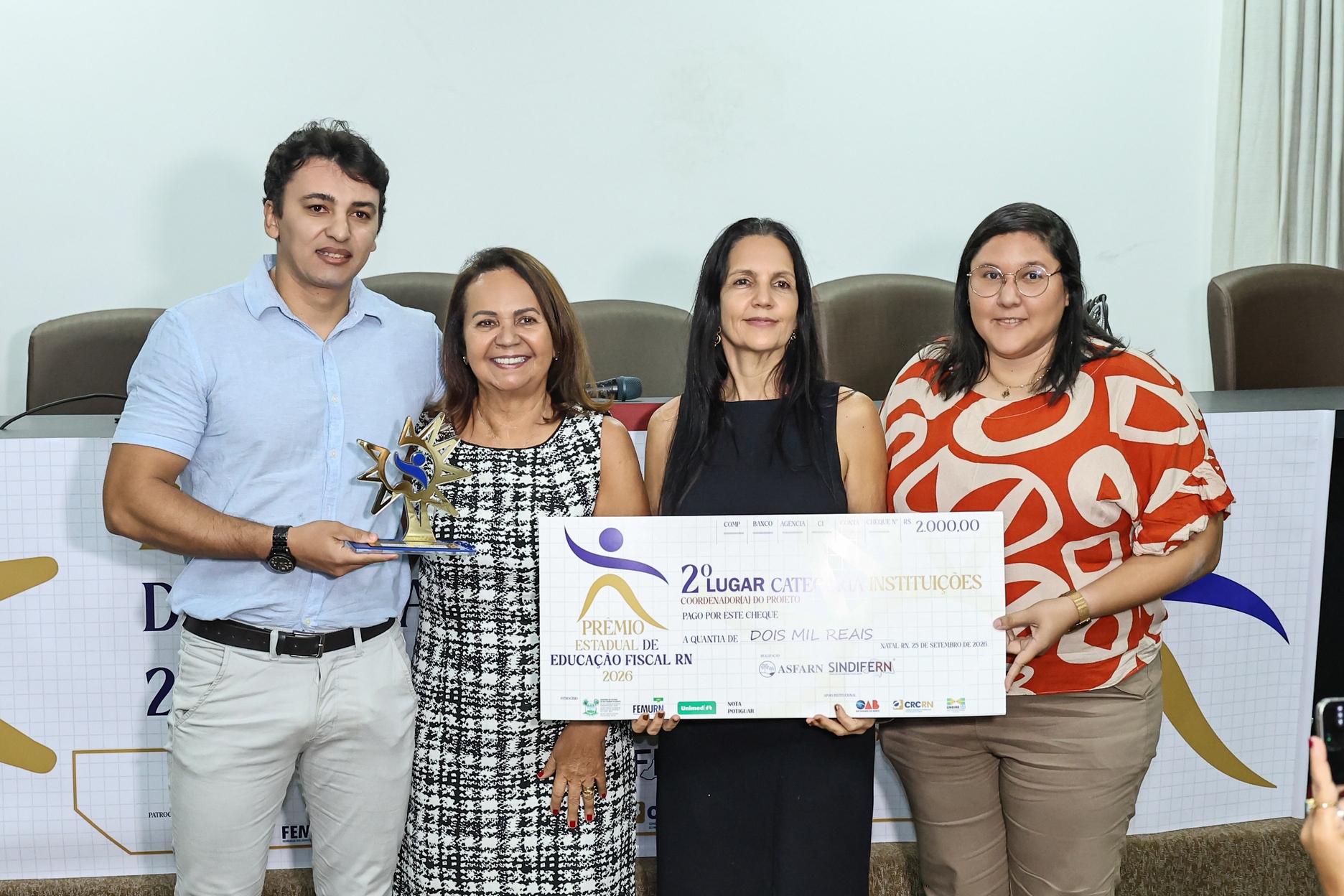 Foto do álbum PREMIAÇÃO DOS GANHADORES DO PEEF RN 2026