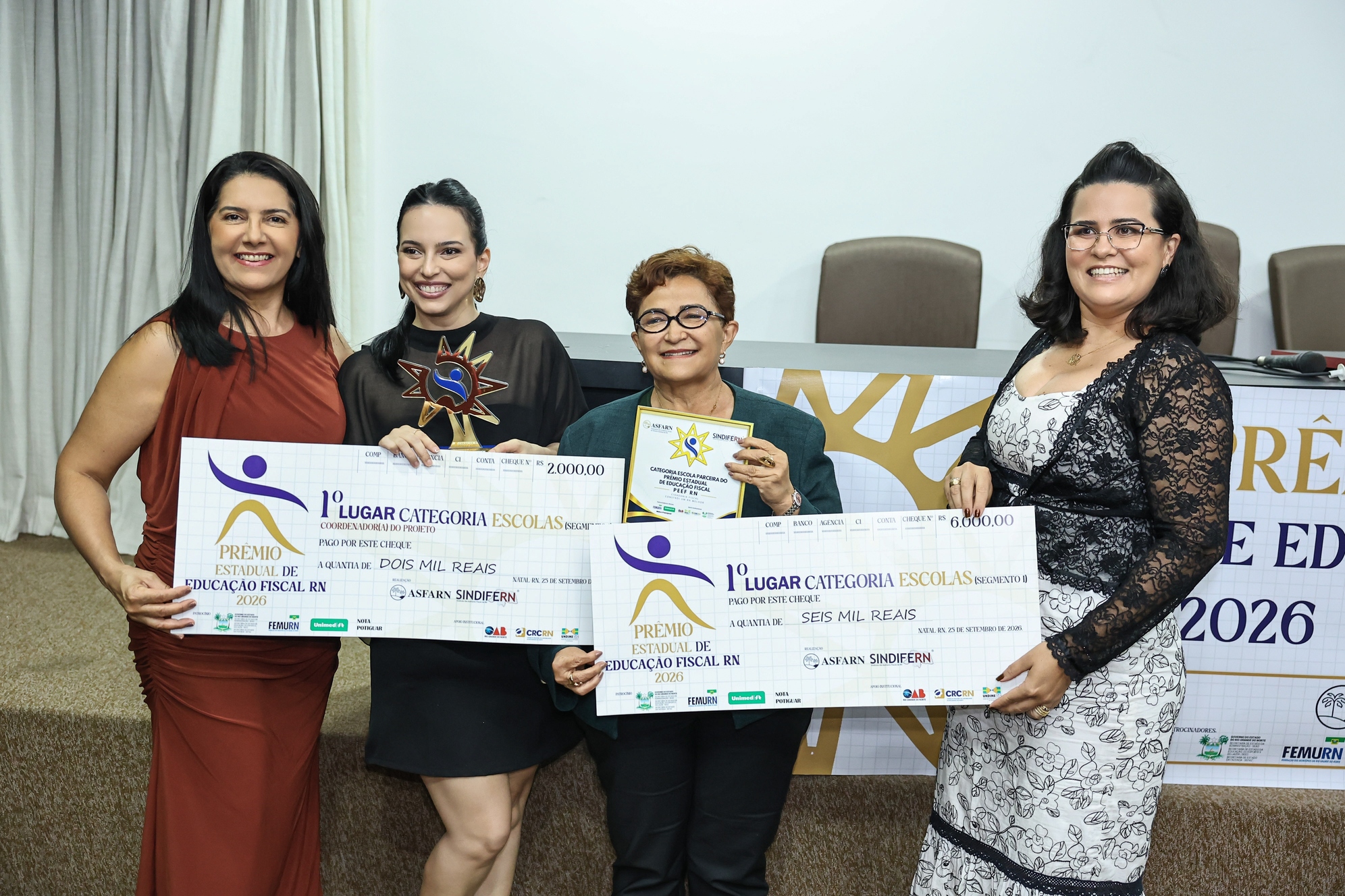 Foto do álbum PREMIAÇÃO DOS GANHADORES DO PEEF RN 2026