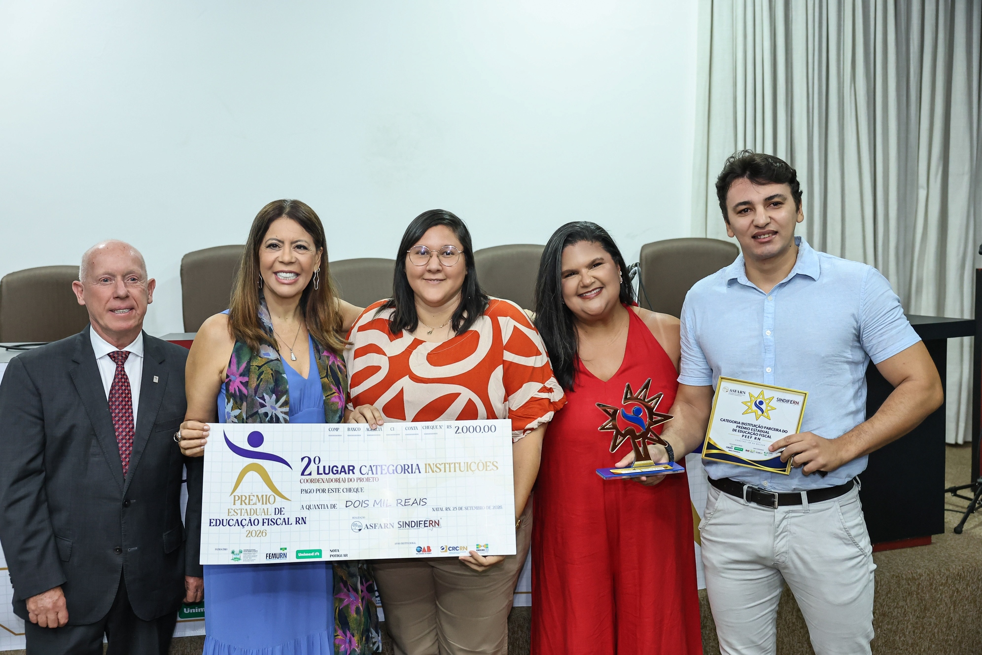 Foto do álbum PREMIAÇÃO DOS GANHADORES DO PEEF RN 2026