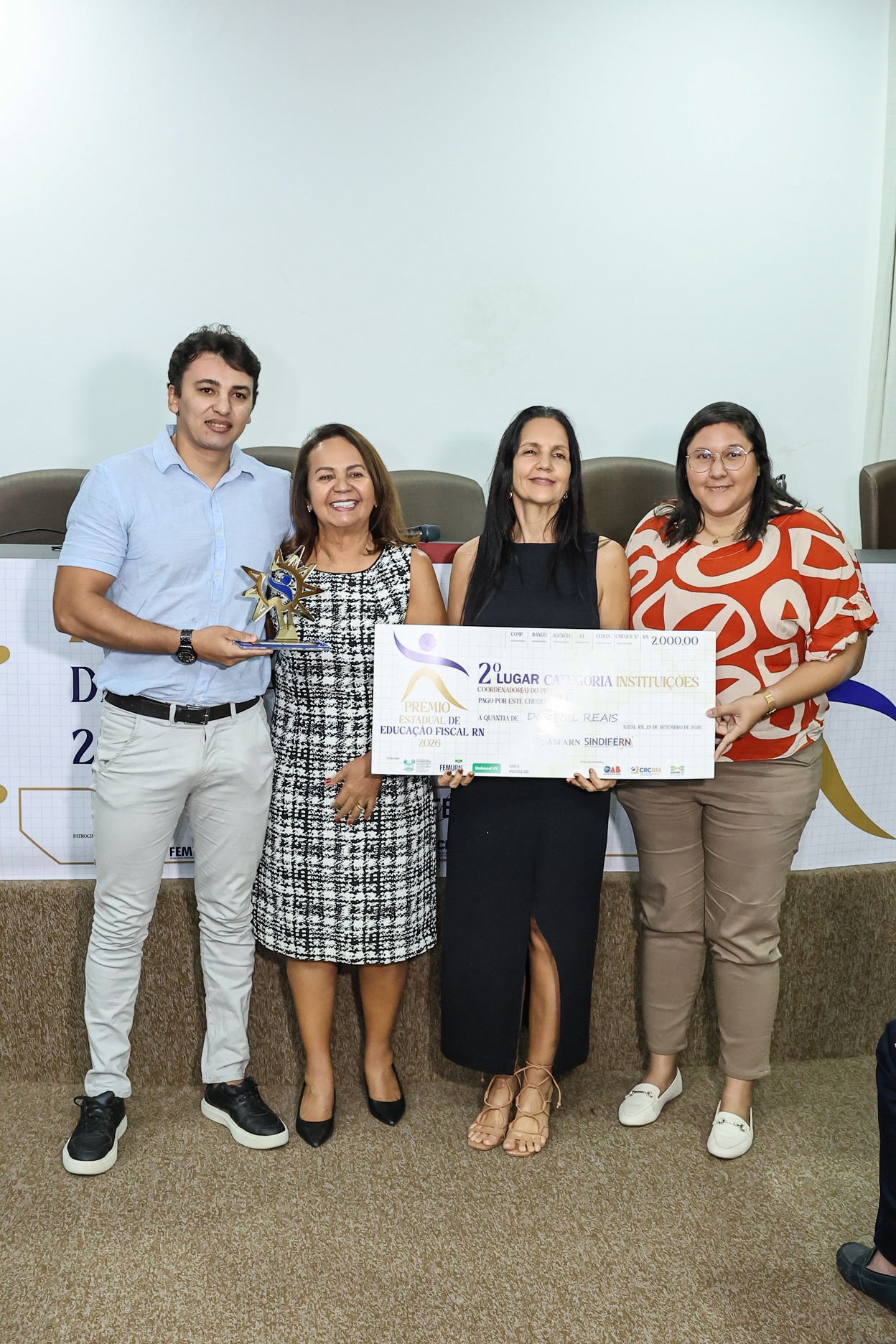 Foto do álbum PREMIAÇÃO DOS GANHADORES DO PEEF RN 2026