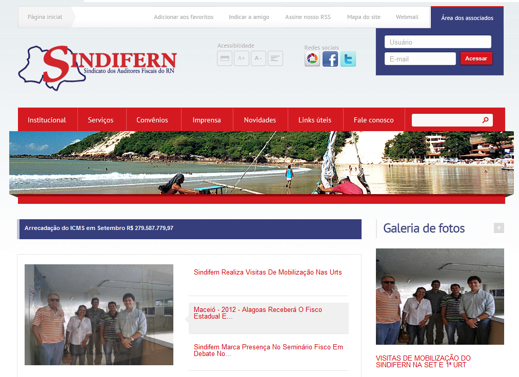 Imagem da notícia SINDIFERN LANÇA NOVO SITE