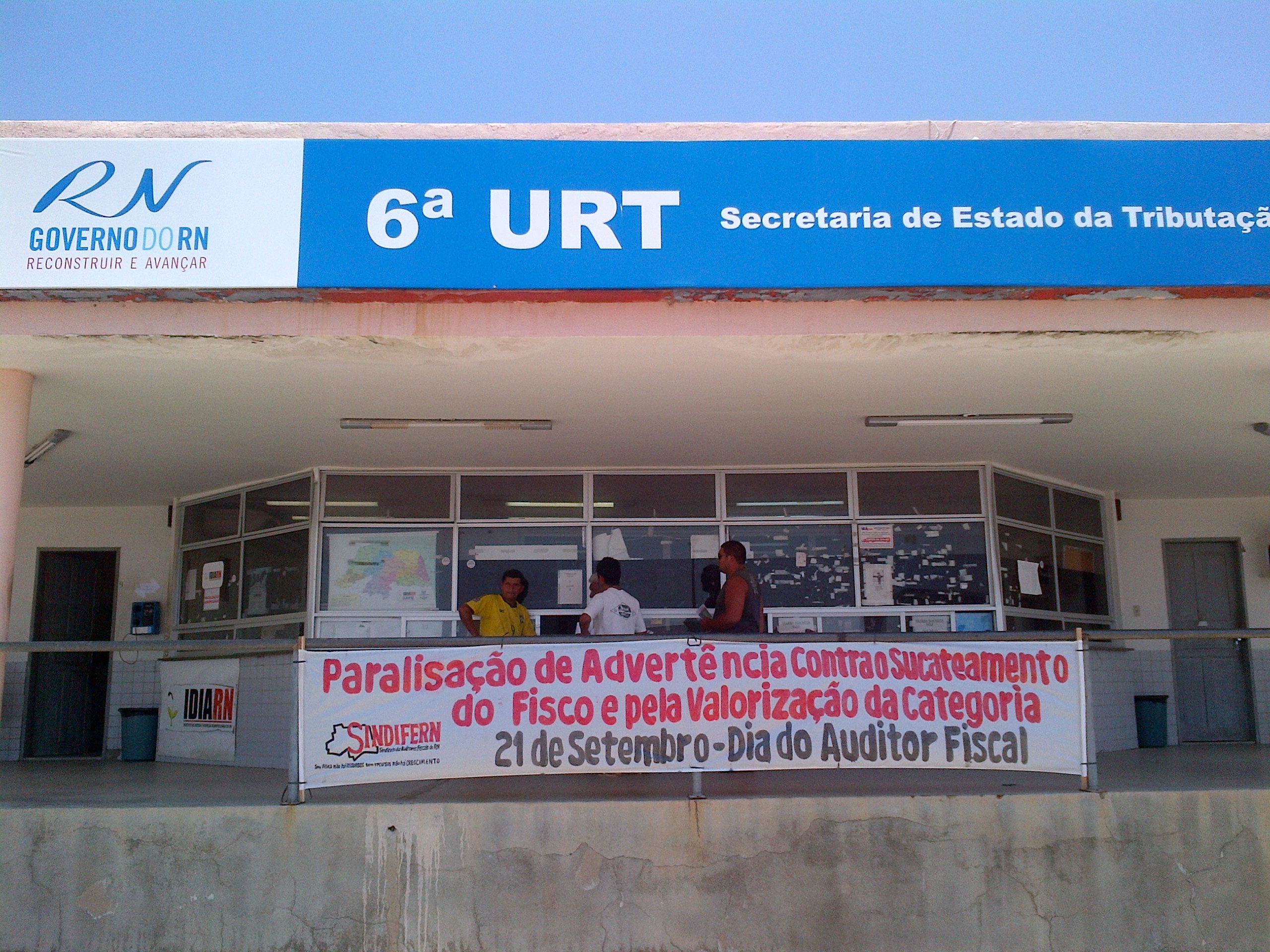 Imagem da notícia AUDITORES FISCAIS ESTÃO MOBILIZADOS NA CAPITAL E INTERIOR DO ESTADO