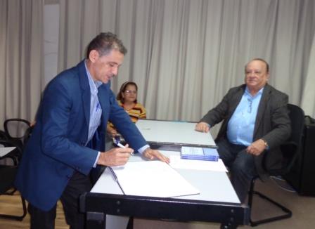 Imagem da notícia DIRETOR DO SINDIFERN TOMA POSSE EM CONSELHO FISCAL DO IPERN