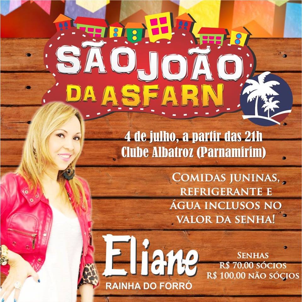 Imagem da notícia ELIANE, A RAINHA DO FORRÓ, É ATRAÇÃO DO SÃO JOÃO DA ASFARN