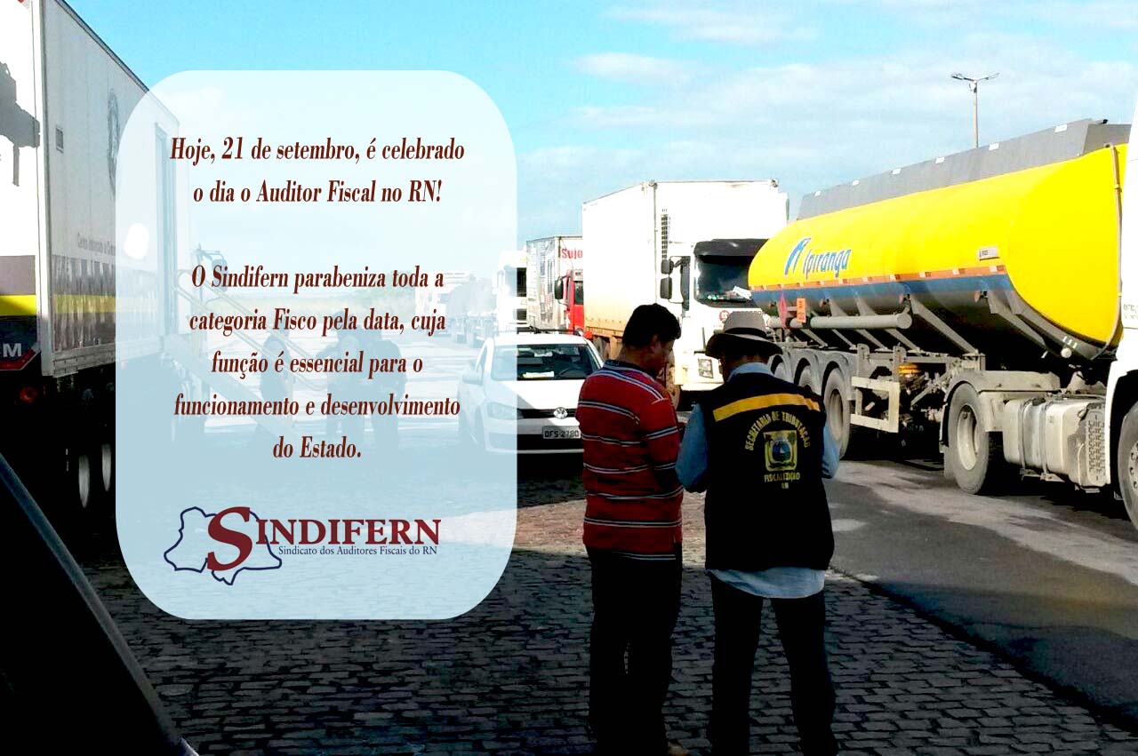 Imagem da notícia FISCO CELEBRA O DIA DO AUDITOR FISCAL - 21 DE SETEMBRO  