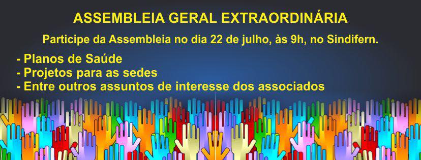 Imagem da notícia ASFARN REALIZA ASSEMBLEIA GERAL EXTRAORDINÁRIA