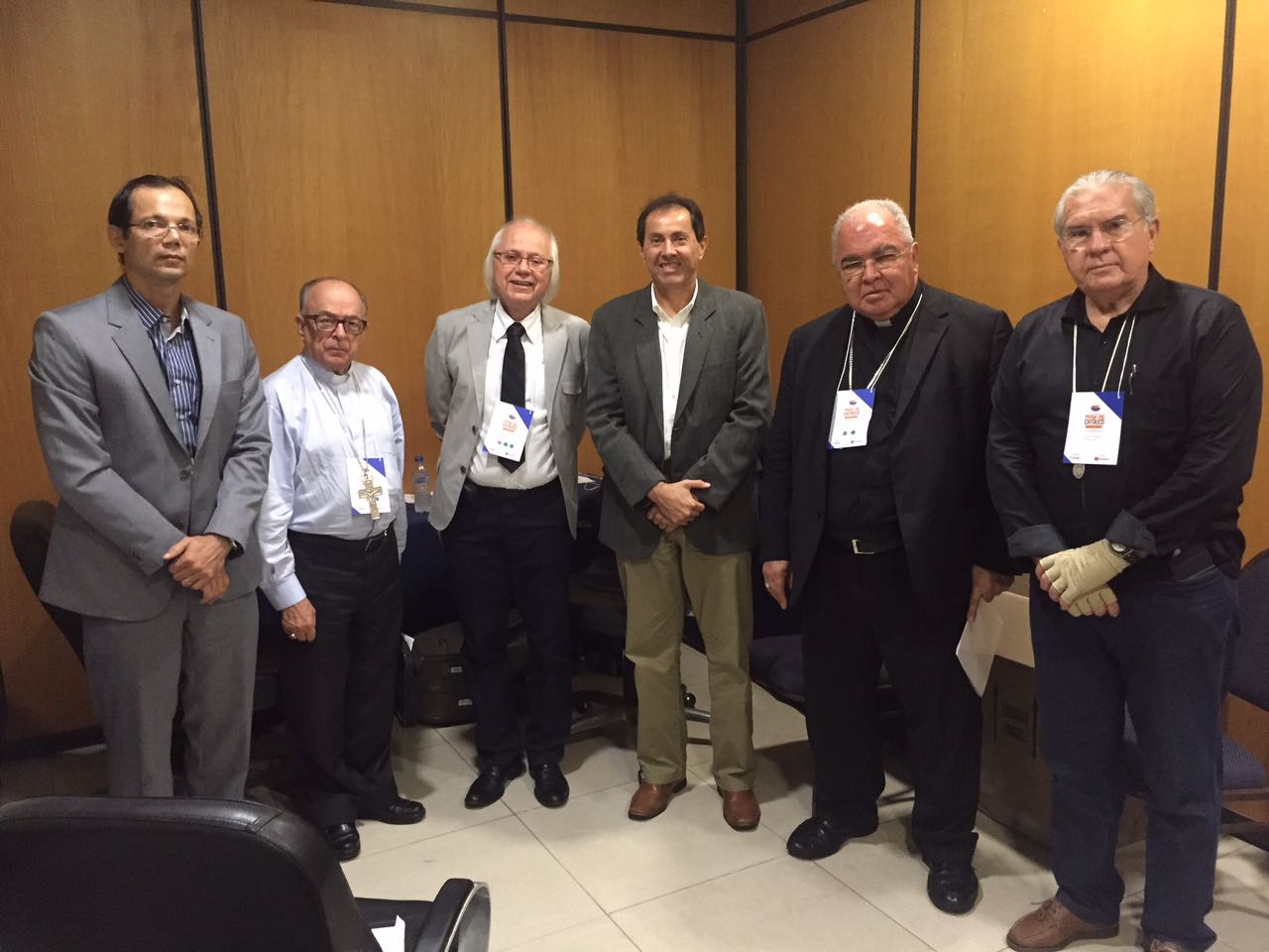 Imagem da notícia CARDEAIS DA IGREJA CATÓLICA RECEBEM AUDITORES FISCAIS EM APOIO À LUTA CONTRA A REFORMA DA PREVIDÊNCIA