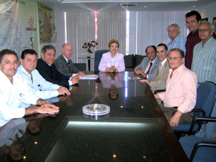 Imagem da notícia PRESIDENTE DO SINDIFERN É RECEBIDO PELA GOVERNADORA E SECRETÁRIO DA SET