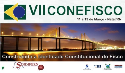 Imagem da notícia VII CONEFISCO: INSCRIÇÕES ENCERRAM ESSA SEMANA