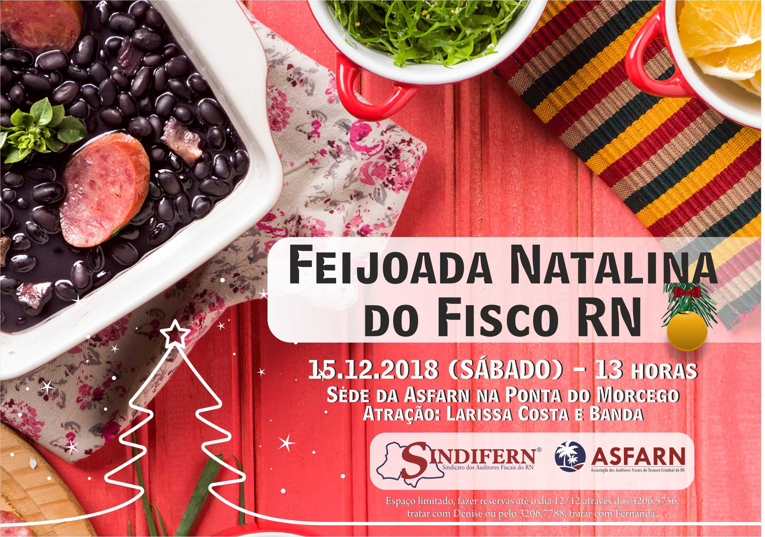 Imagem da notícia SINDIFERN E ASFARN REALIZAM CONFRATERNIZAÇÃO NATALINA