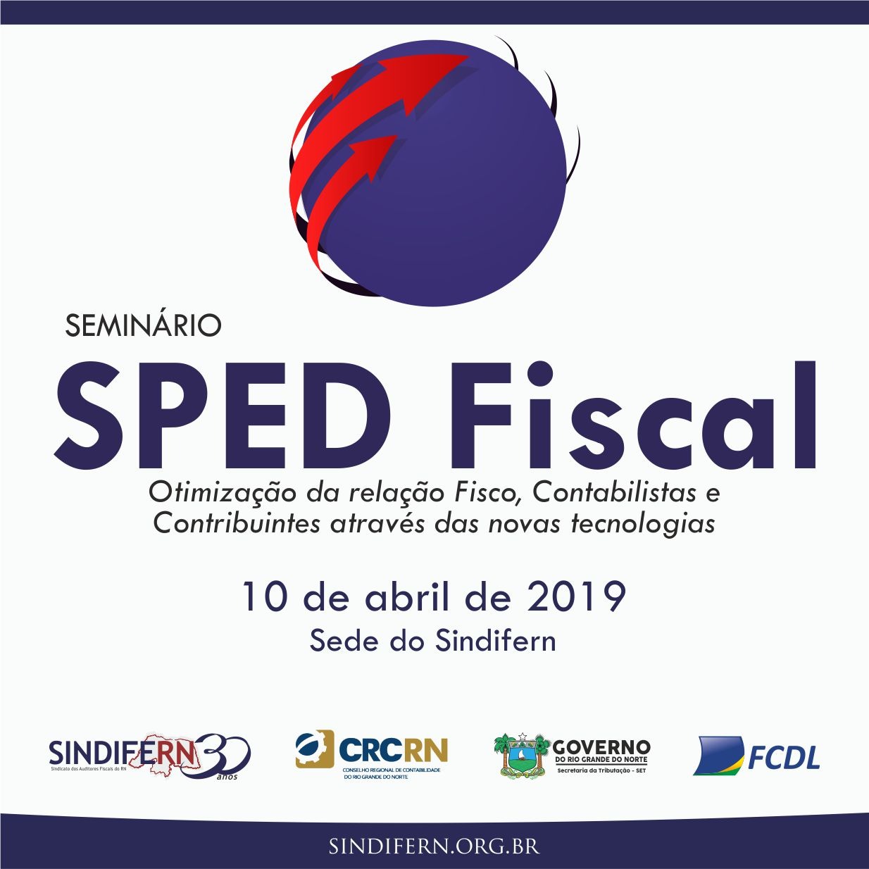Imagem da notícia ABERTAS AS INSCRIÇÕES PARA SEMINÁRIO SOBRE SPED FISCAL