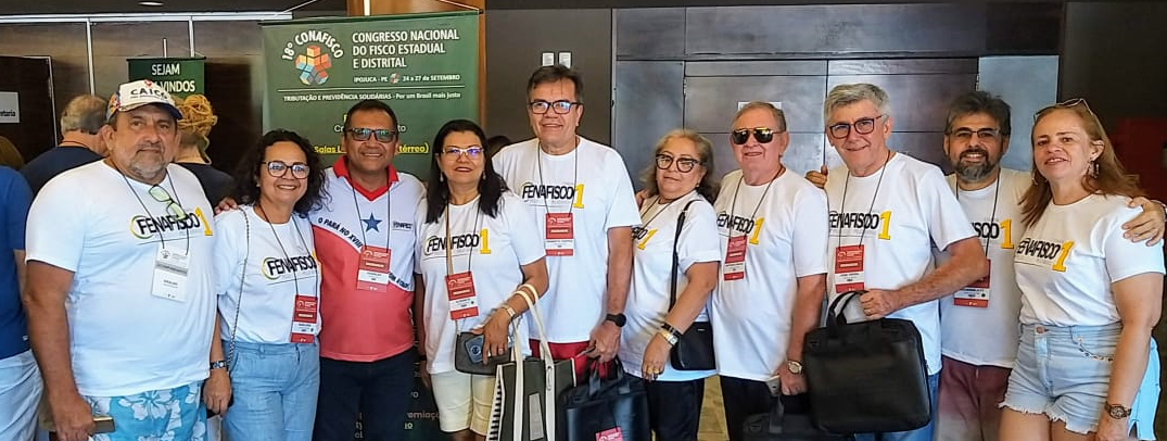 Imagem da notícia Charles Alcântara é reeleito presidente da FENAFISCO