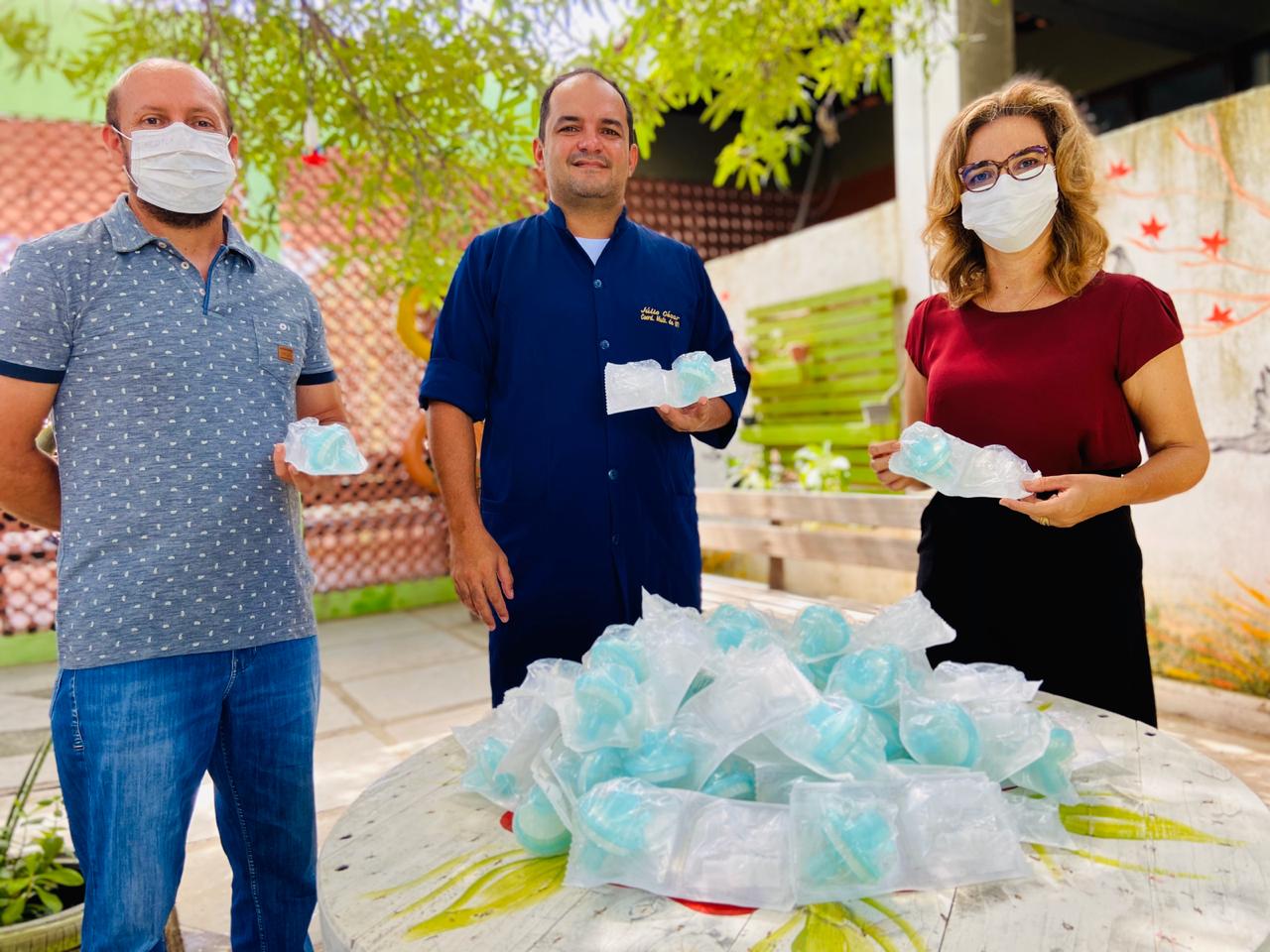 Imagem da notícia Fisco Solidário entrega filtros ao Hospital Regional do Seridó