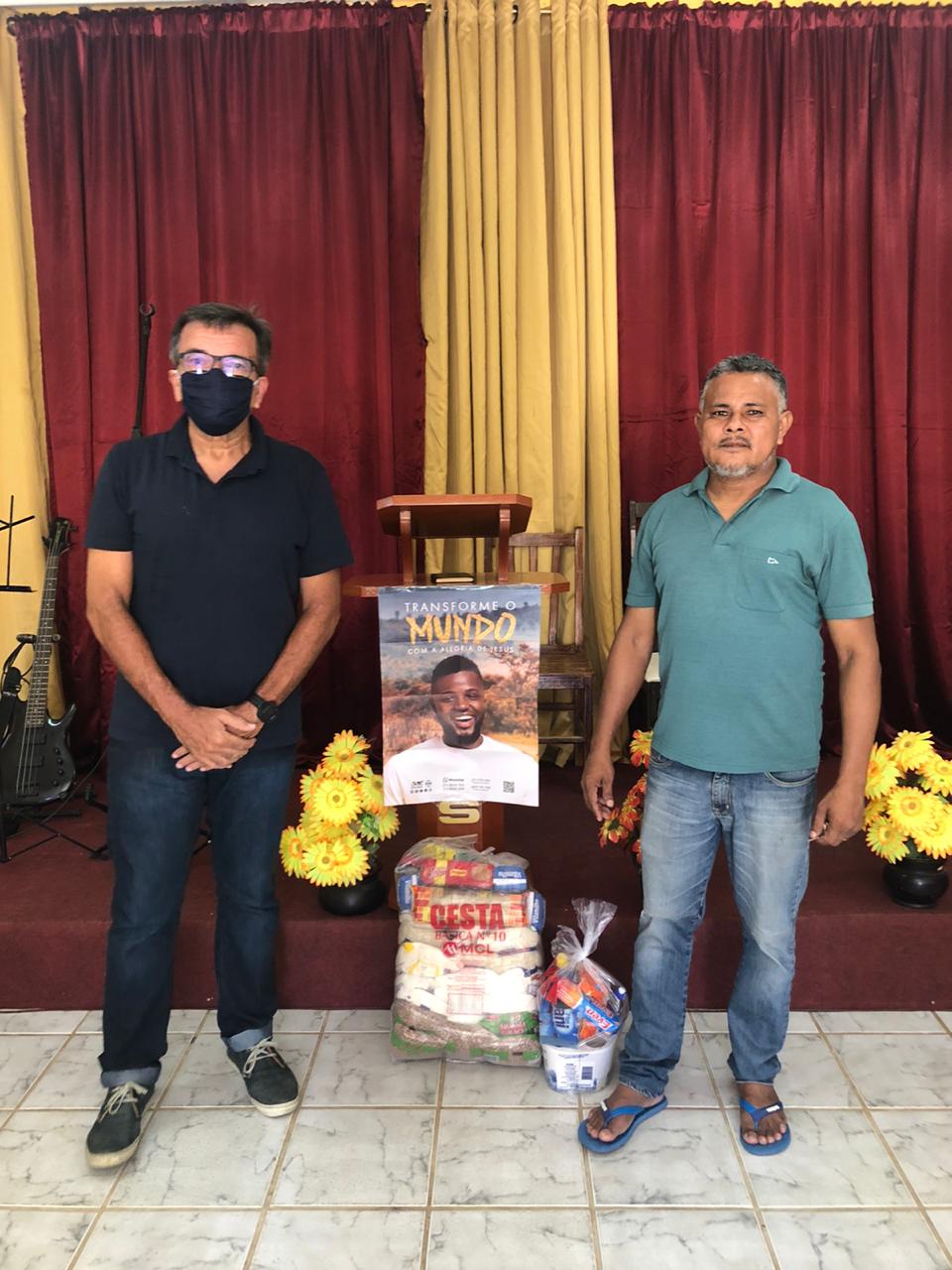 Imagem da notícia Pastoral na Nova Redinha recebe cestas básicas da Campanha Fisco Solidário