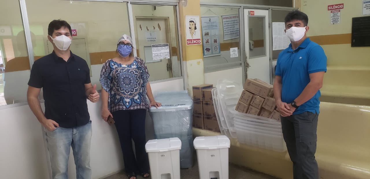 Imagem da notícia Hospital Regional recebe donativos do Fisco Solidário, em Mossoró