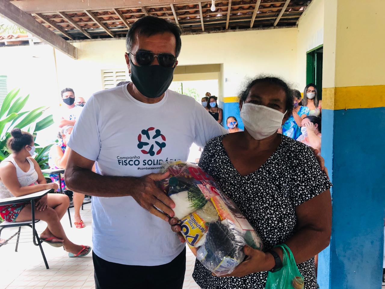 Imagem da notícia Loteamento Quintururé recebe donativos da campanha Fisco Solidário