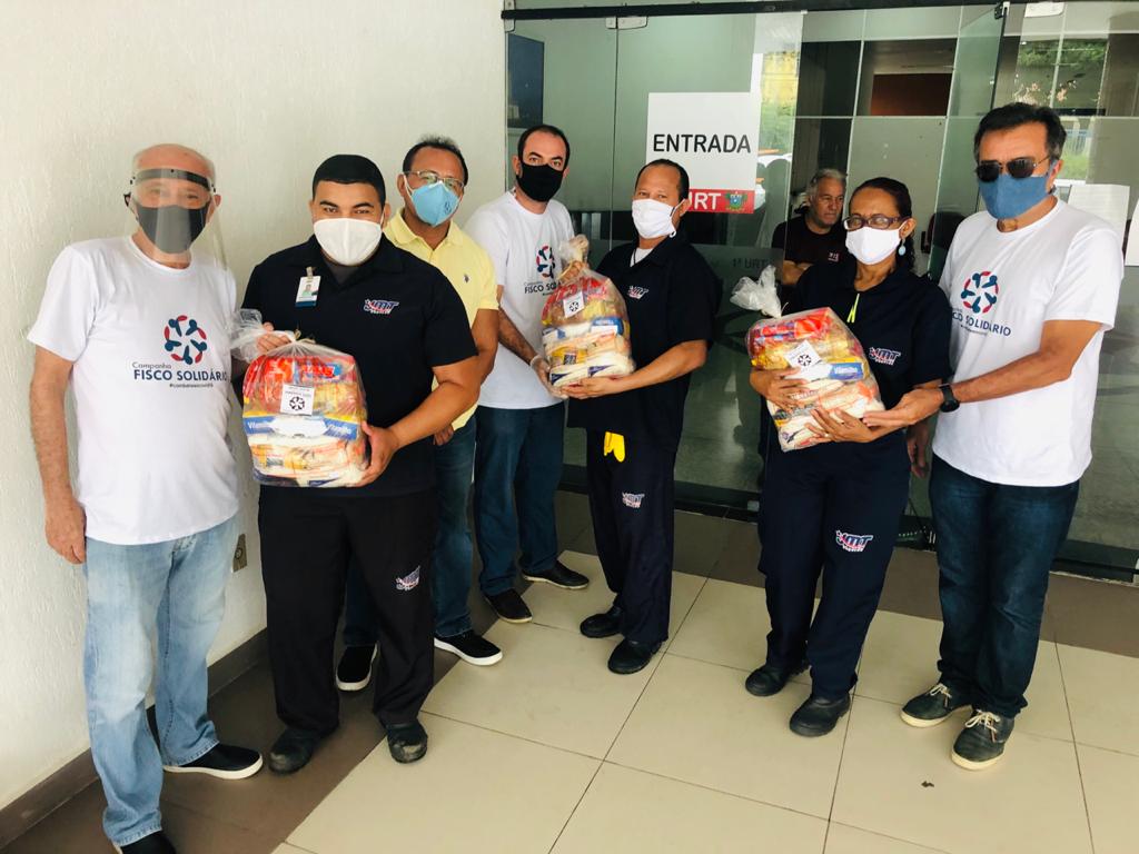 Imagem da notícia Terceirizados recebem ajuda do Fisco Solidário