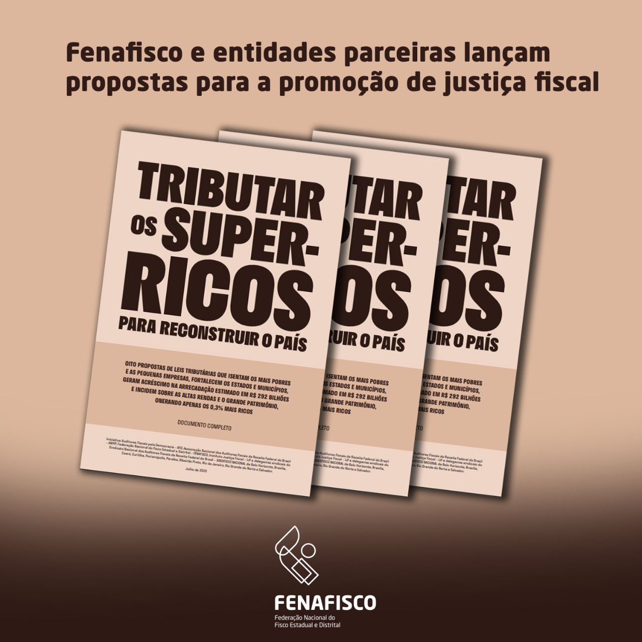 Imagem da notícia Fenafisco e entidades parceiras lançam propostas para promoção de justiça fiscal
