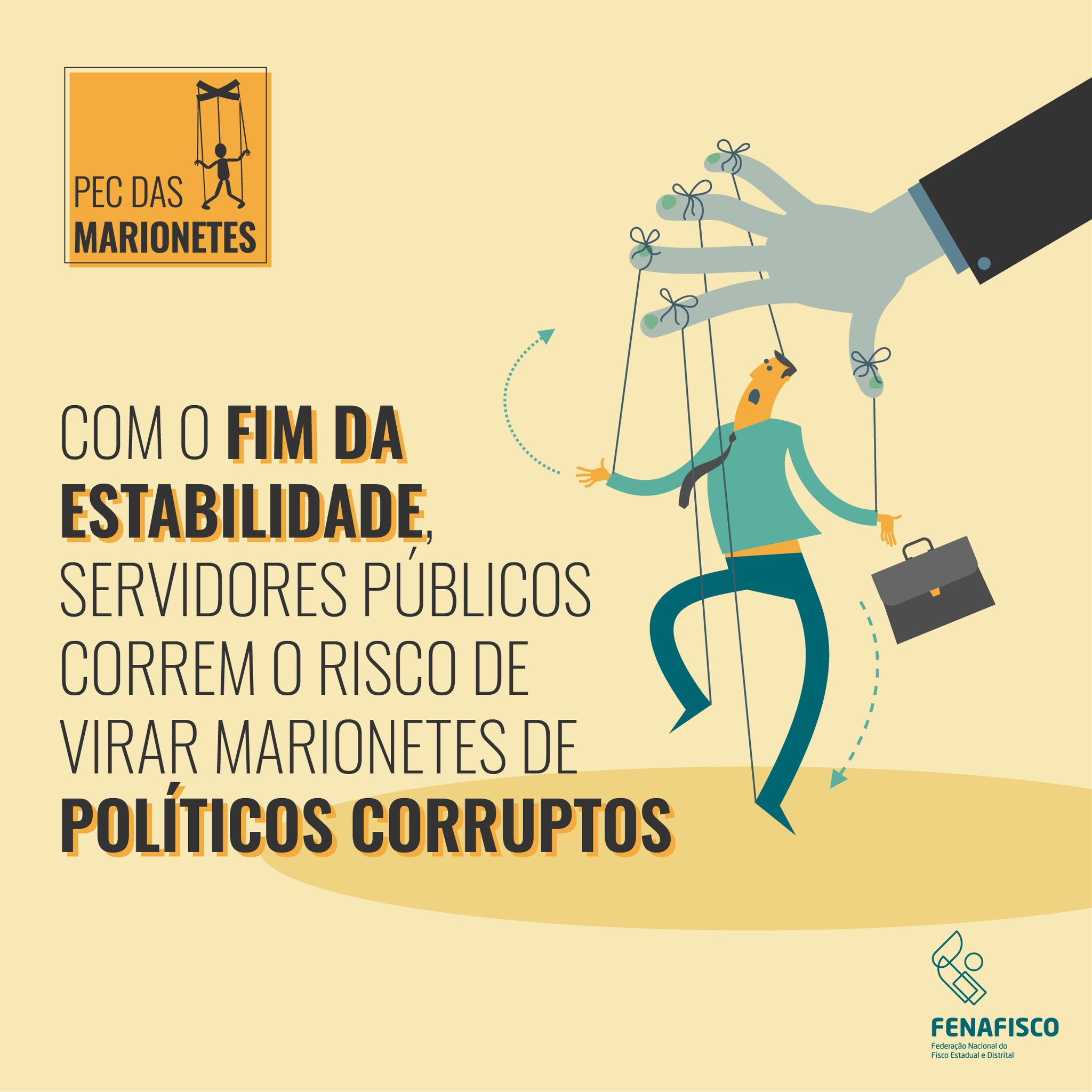 Imagem da notícia Diga não ao fim da estabilidade no serviço público!