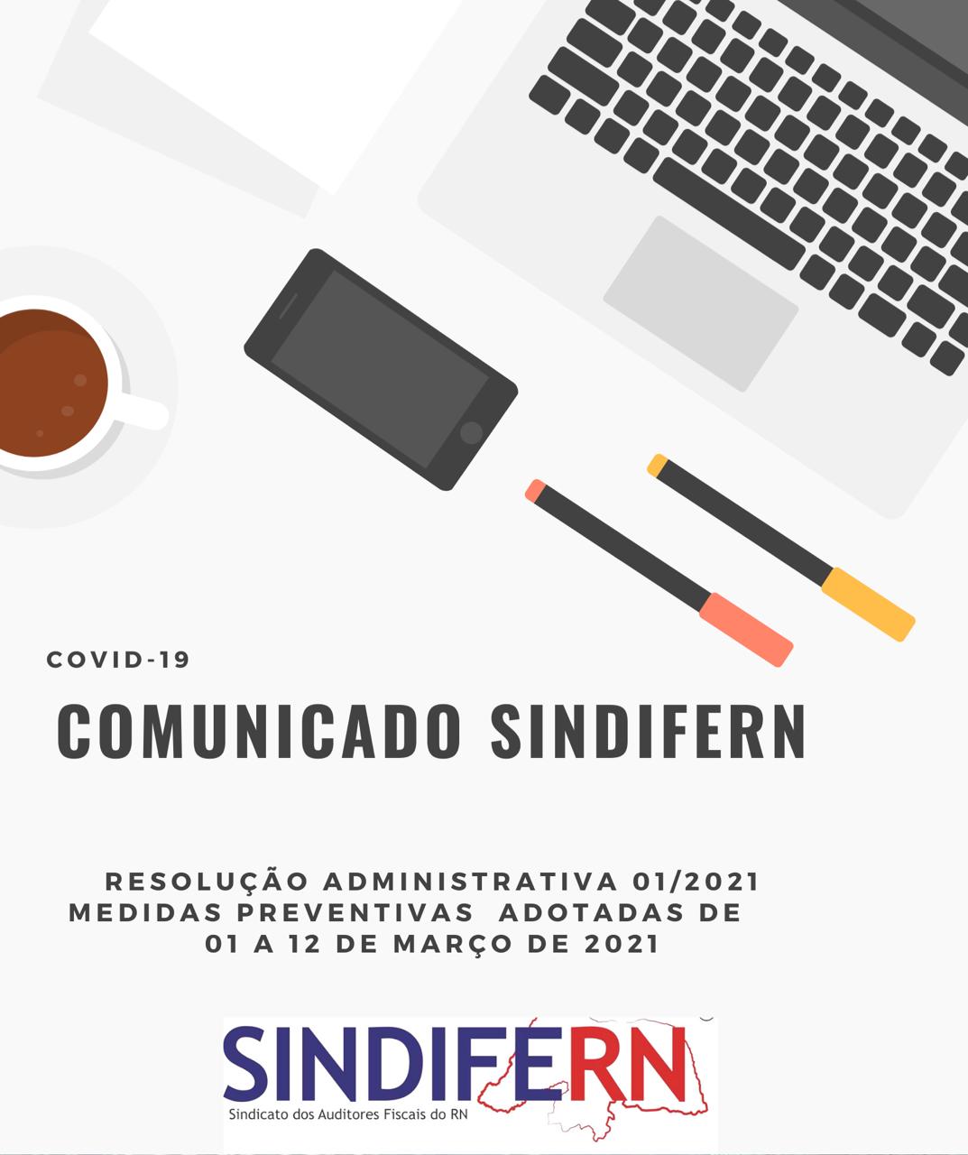 Imagem da notícia SINDIFERN adota medidas preventivas de combate ao covid-19