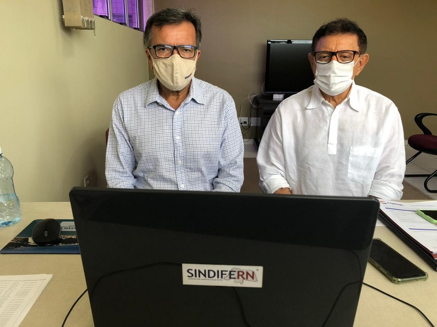 Imagem da notícia SINDIFERN APRESENTA SEU NOVO PRESIDENTE À FENAFISCO, DURANTE REUNIÃO DO CD