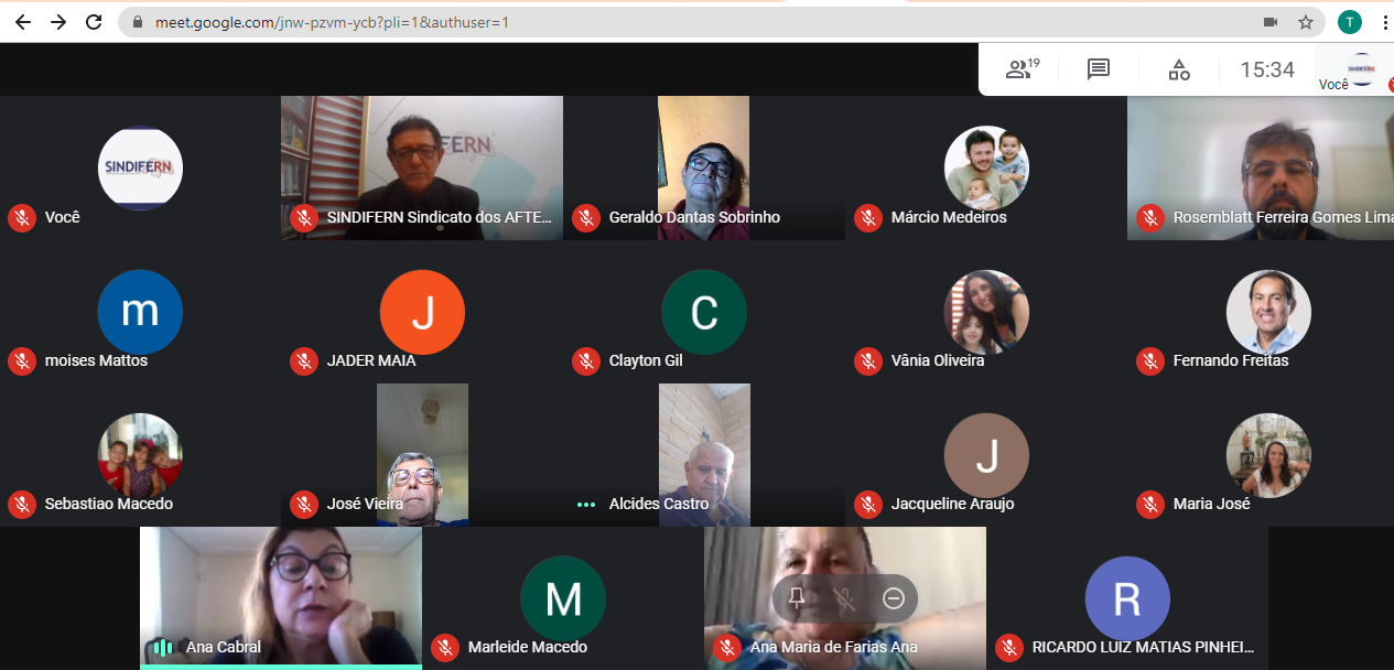 Imagem da notícia CONSELHO GERAL DO SINDIFERN DELIBERA AÇÕES DA NOVA GESTÃO