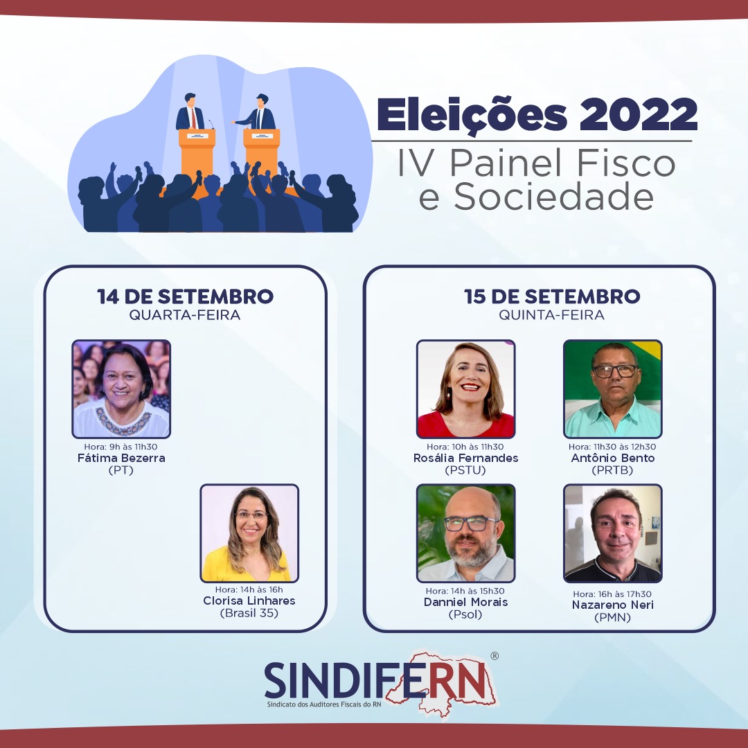 Imagem da notícia SINDIFERN PREPARA O IV PAINEL FISCO E SOCIEDADE