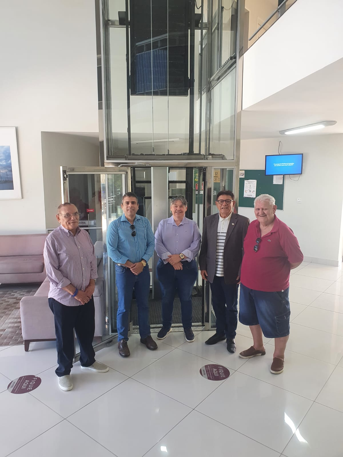 Imagem da notícia ELEIÇÕES 2022: SINDIFERN RECEBE REPRESENTANTES DA FEDERAÇÃO ...