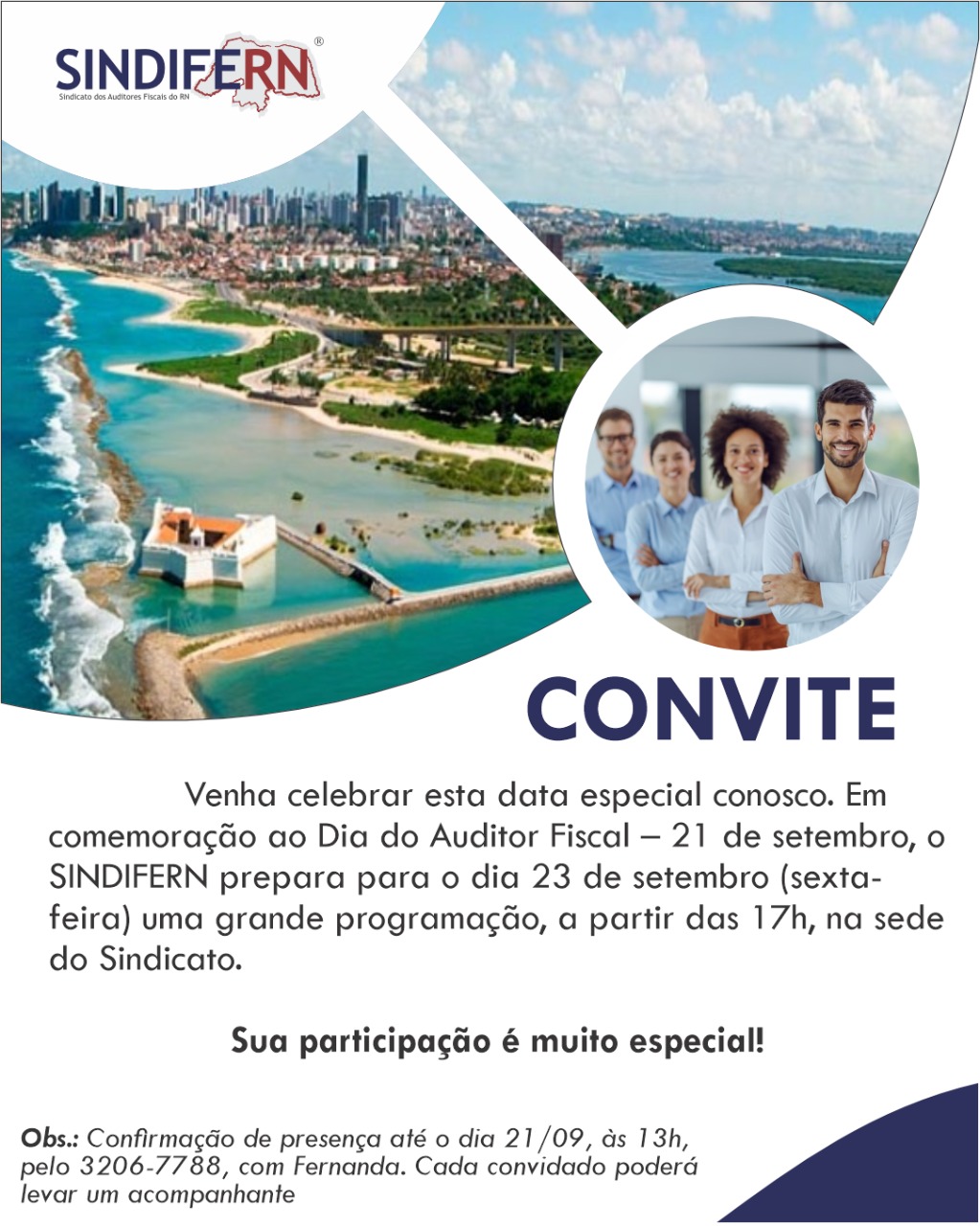 Imagem da notícia DIA DO AUDITOR FISCAL: FISCO RN PREPARA EXTENSA PROGRAMAÇÃO PARA CELEBRAR A DATA