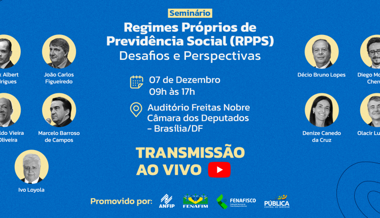 Imagem da notícia Seminário debate futuro dos RPPS; confira a programação
