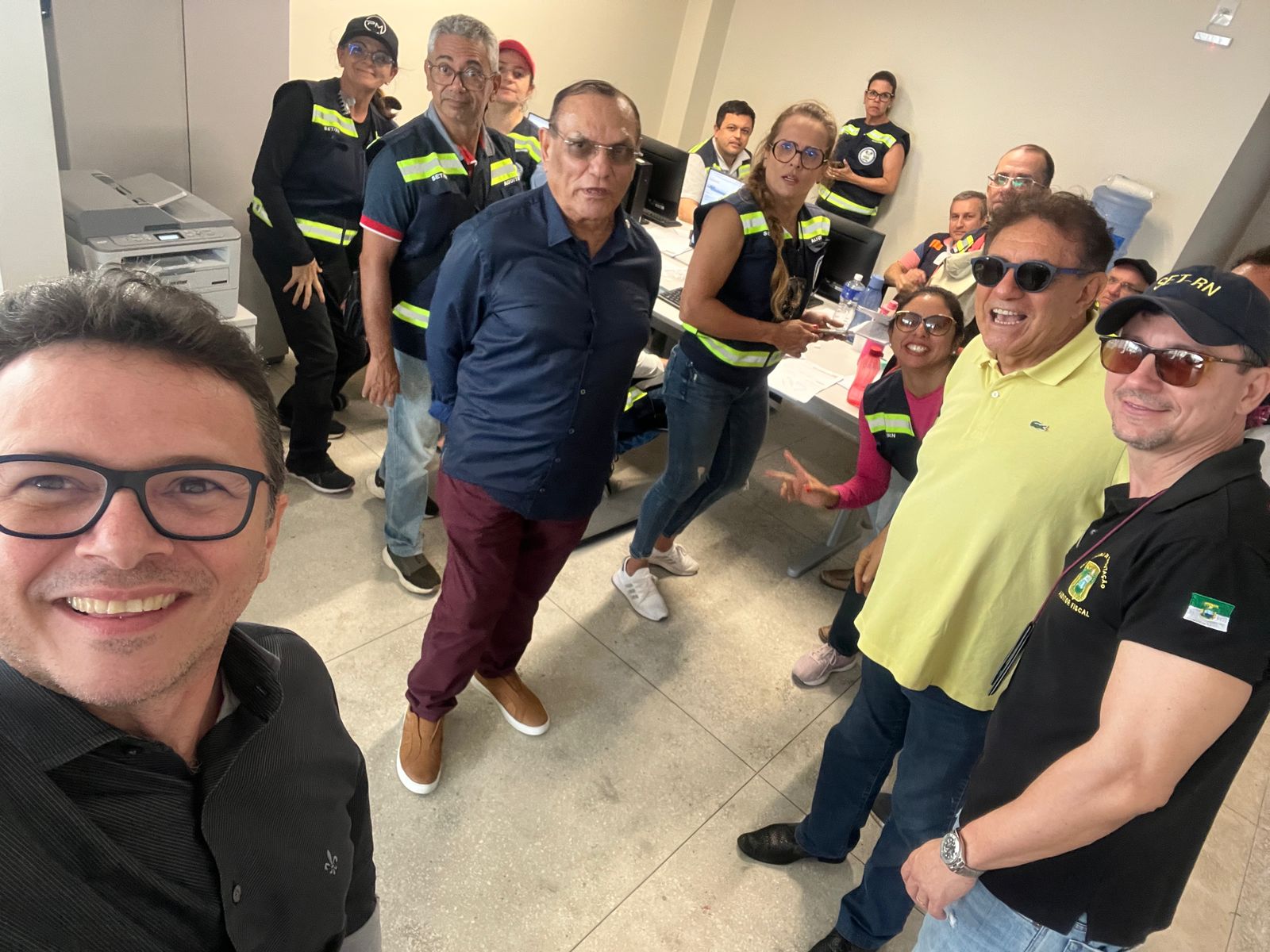 Imagem da notícia COMITIVA DO SINDIFERN VISITA NÚCLEO INTEGRADO DE FISCALIZAÇÃO DE FRONTEIRA (NIFF