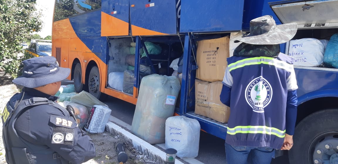 Imagem da notícia SEFAZ e PRF flagram quase meio milhão de reais em produtos sem documentação fisc