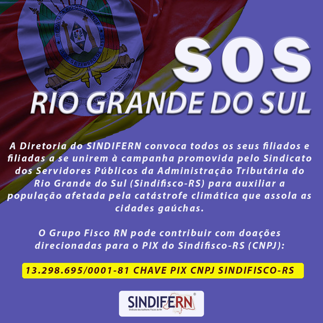 Imagem da notícia Campanha SOS Rio Grande do SUL
