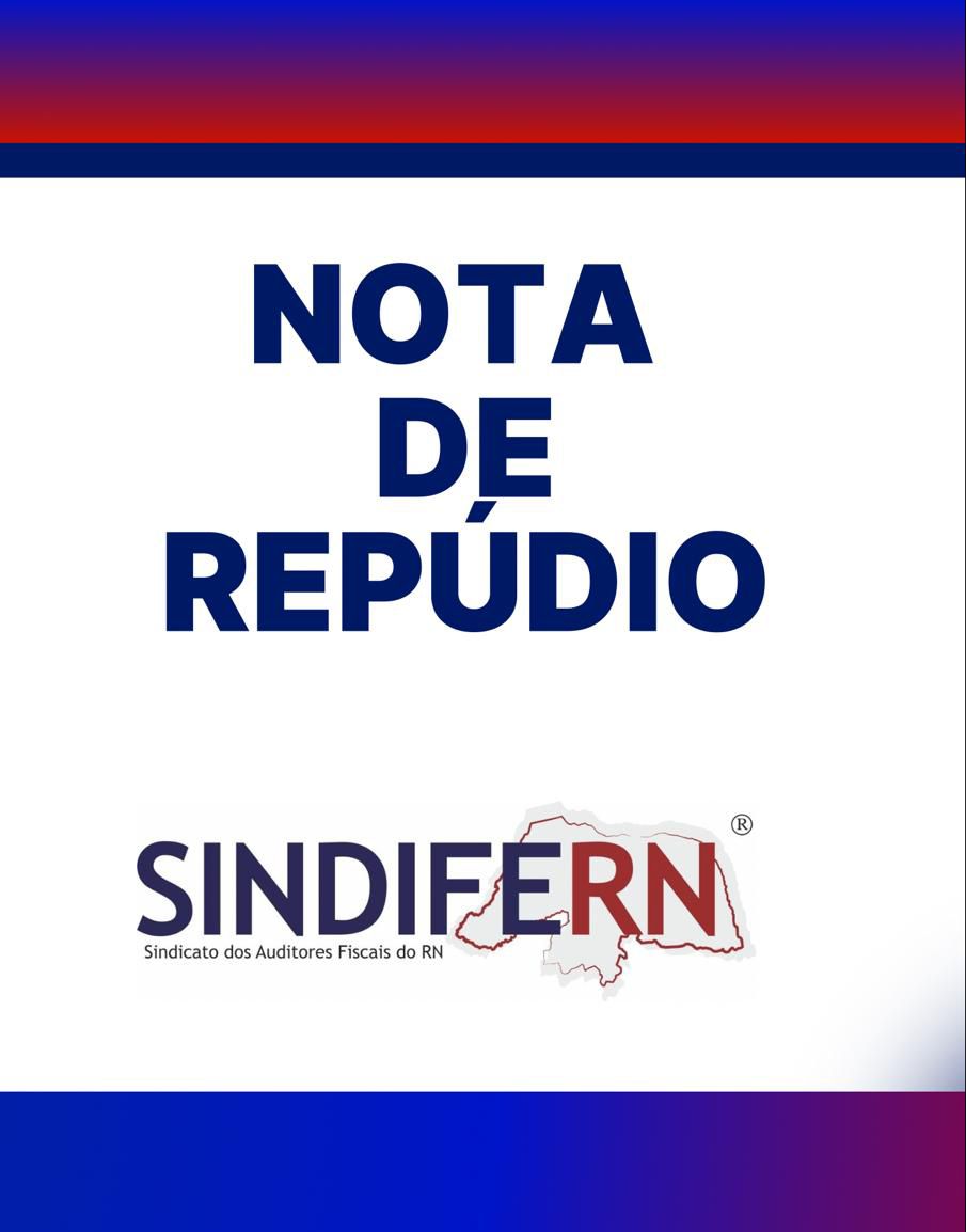 Imagem da notícia NOTA DE REPÚDIO