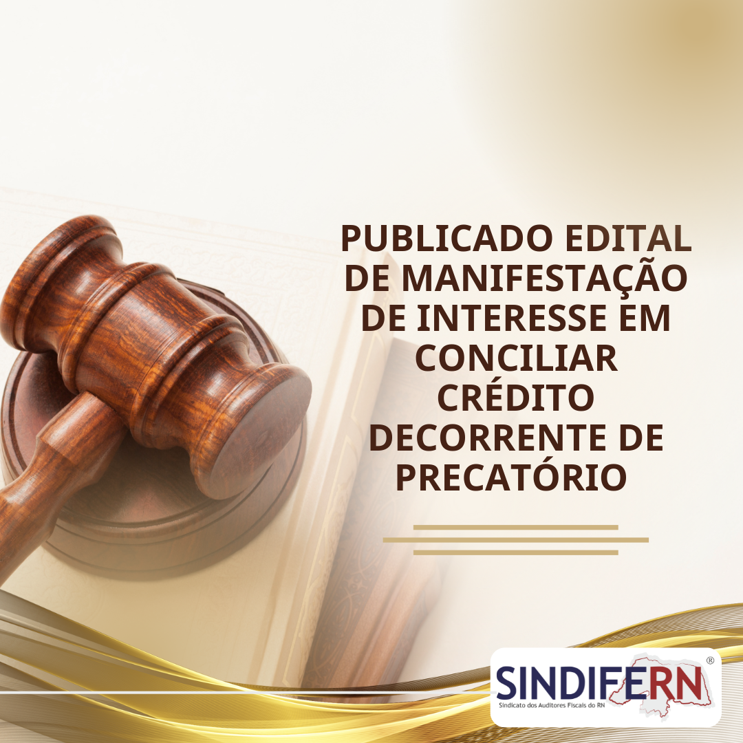 Imagem da notícia COMUNICADO OFICIAL: O PODER JUDICIÁRIO DO RN / Divisão de Precatórios